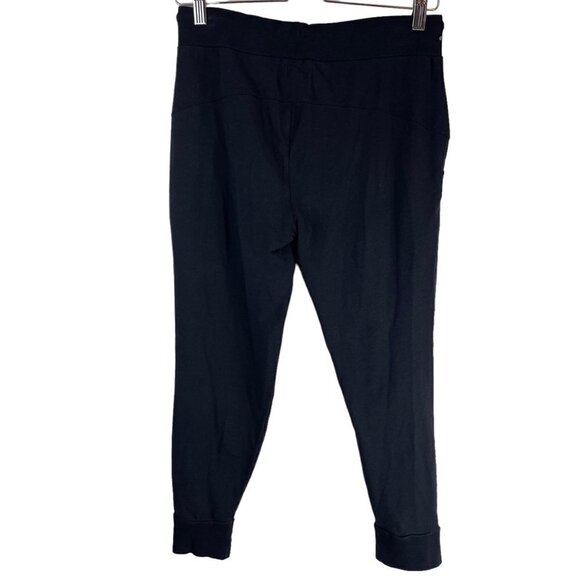 Cuyana French Terry Pima Cotton Drawstring Tapered Lounge Pant Black Size XS - Picture 10 of 11